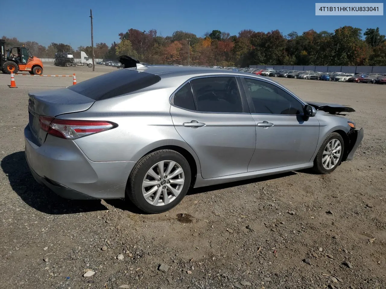 2019 Toyota Camry L VIN: 4T1B11HK1KU833041 Lot: 77137454