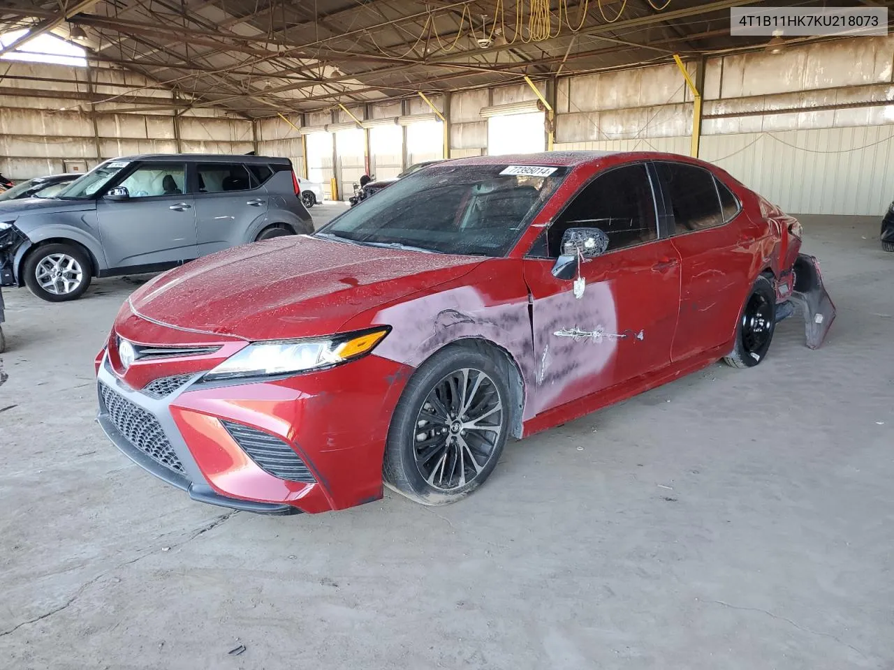 2019 Toyota Camry L VIN: 4T1B11HK7KU218073 Lot: 77395014