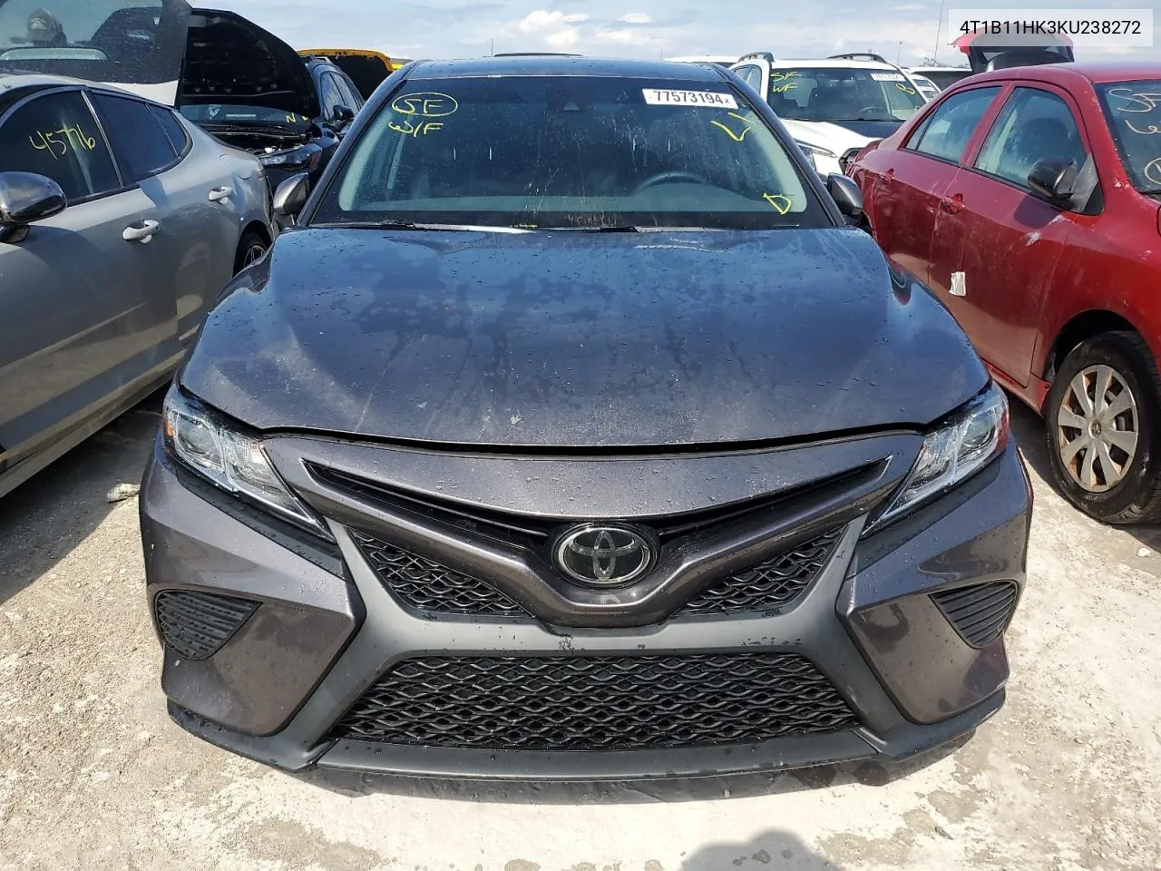 2019 Toyota Camry L VIN: 4T1B11HK3KU238272 Lot: 77573194