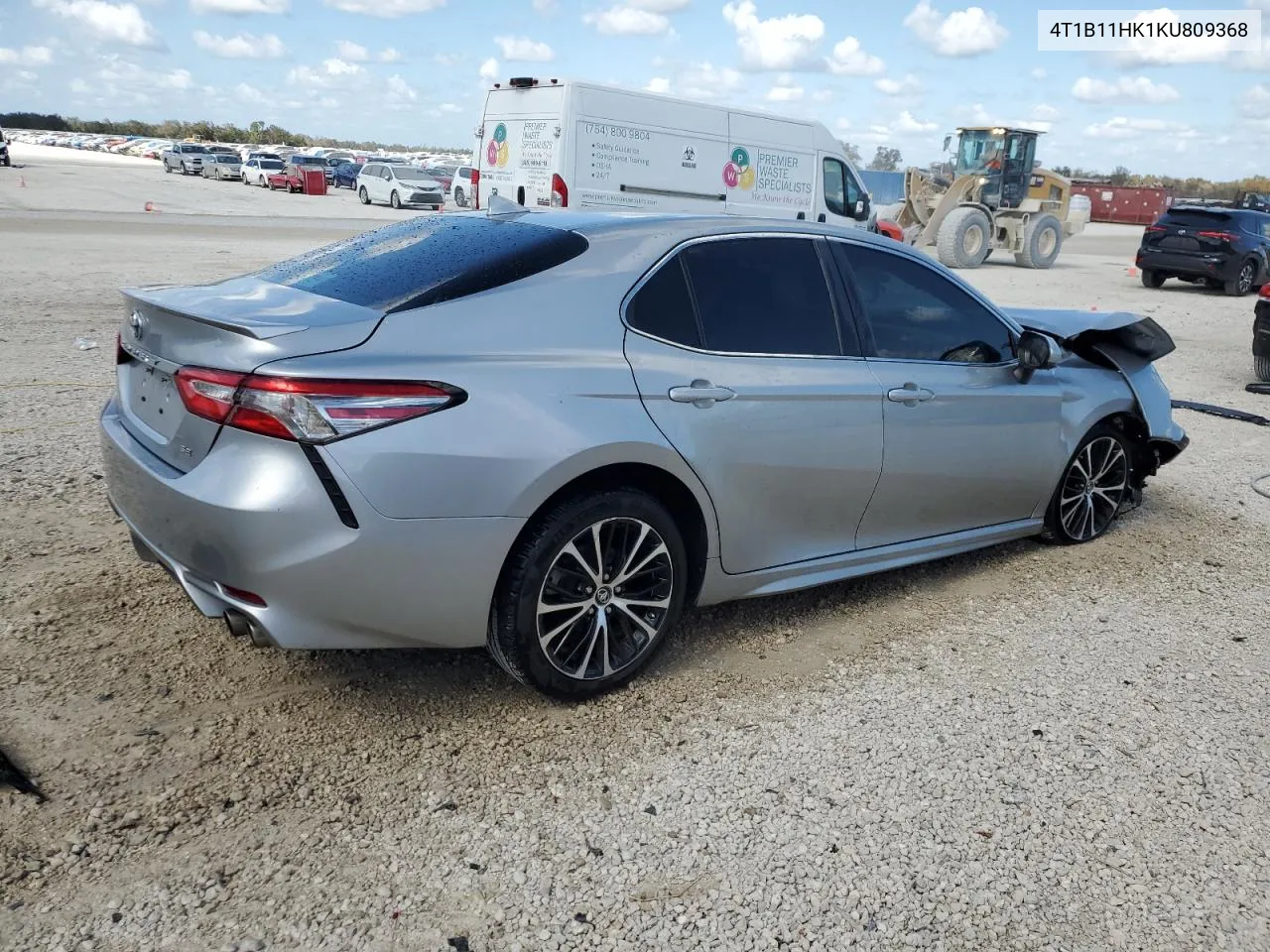 2019 Toyota Camry L VIN: 4T1B11HK1KU809368 Lot: 77620214