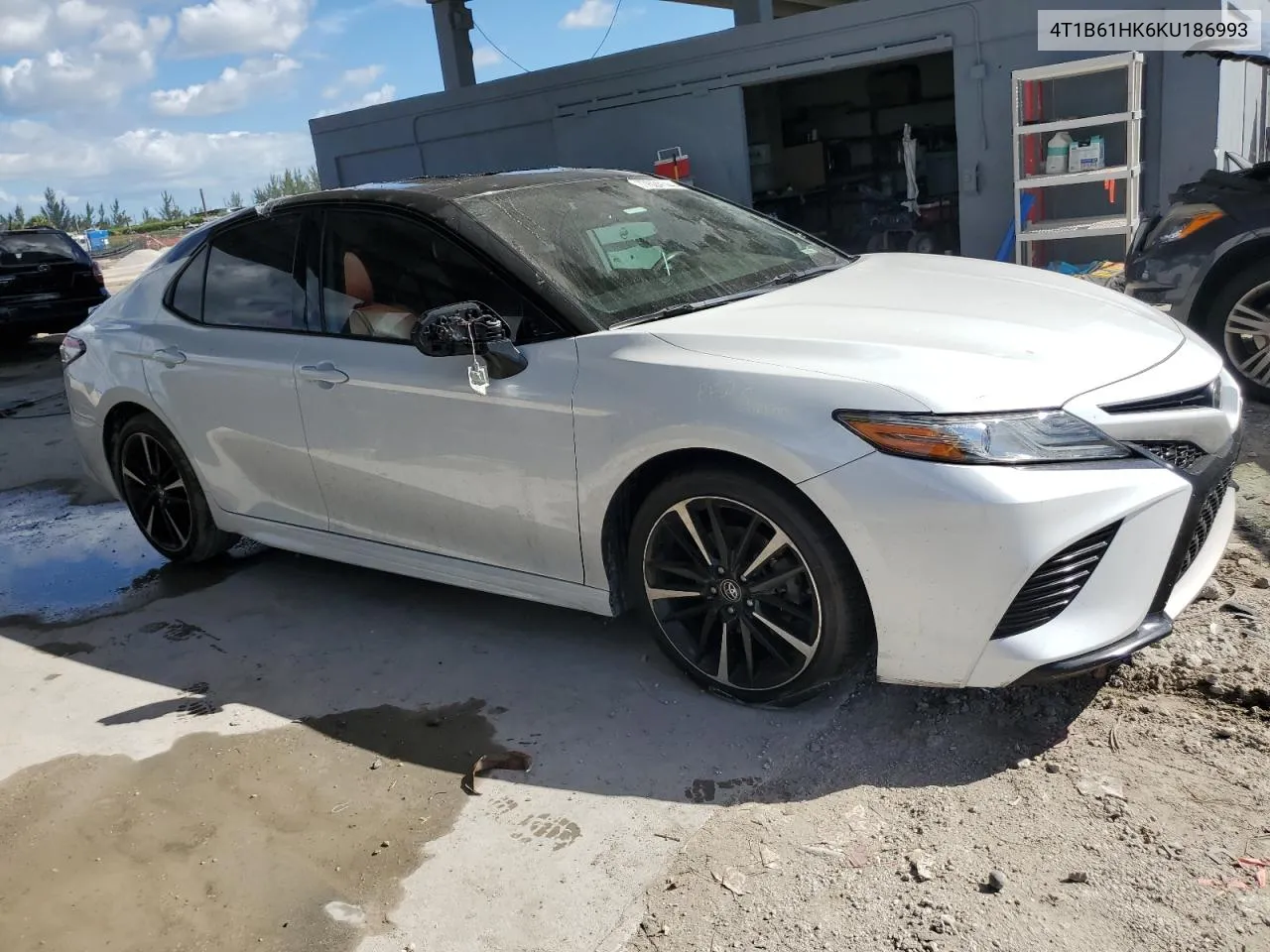 2019 Toyota Camry Xse VIN: 4T1B61HK6KU186993 Lot: 77624144