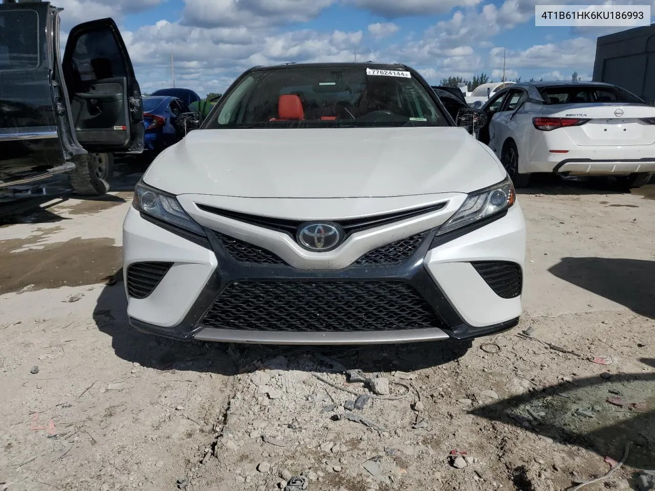 2019 Toyota Camry Xse VIN: 4T1B61HK6KU186993 Lot: 77624144