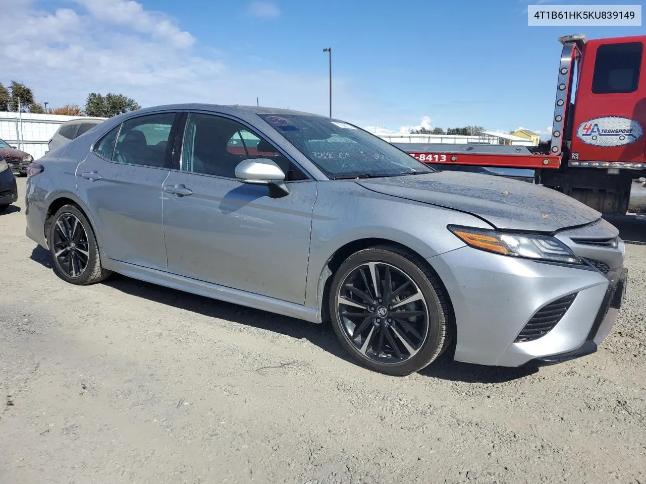 2019 Toyota Camry Xse VIN: 4T1B61HK5KU839149 Lot: 77695114