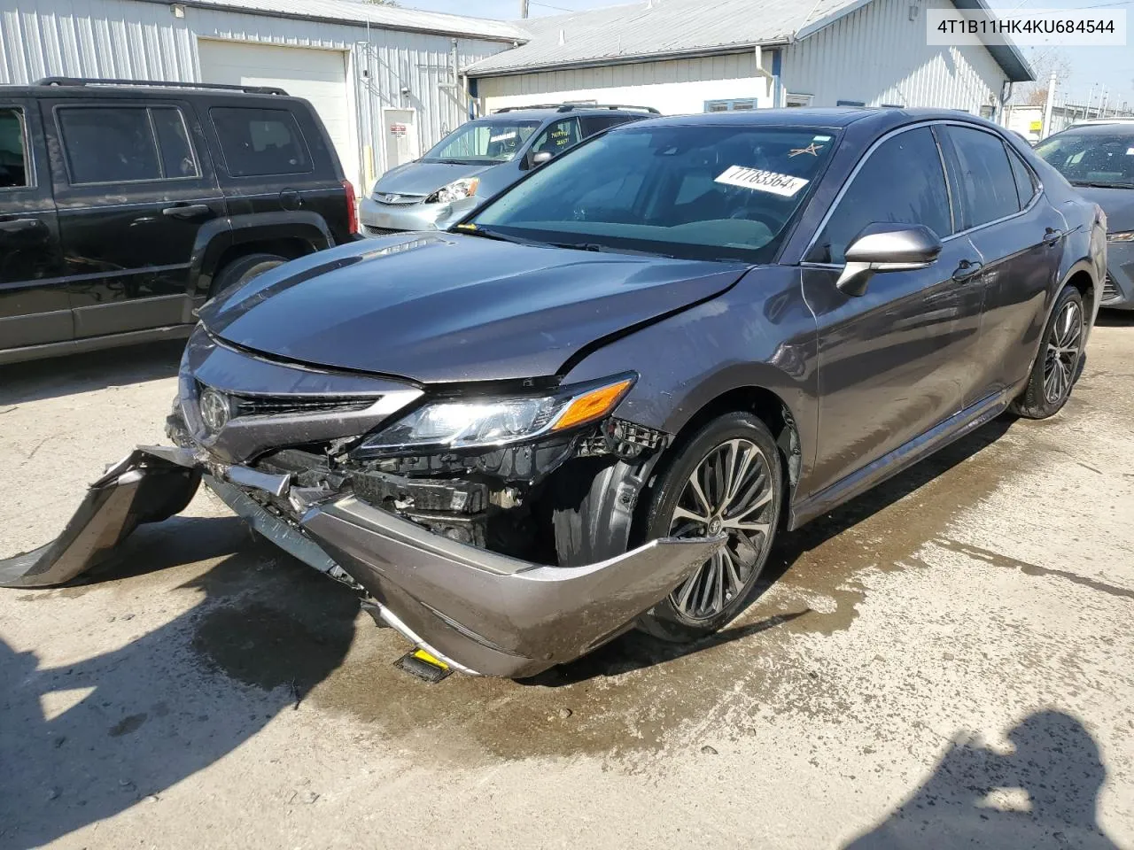 2019 Toyota Camry L VIN: 4T1B11HK4KU684544 Lot: 77783364