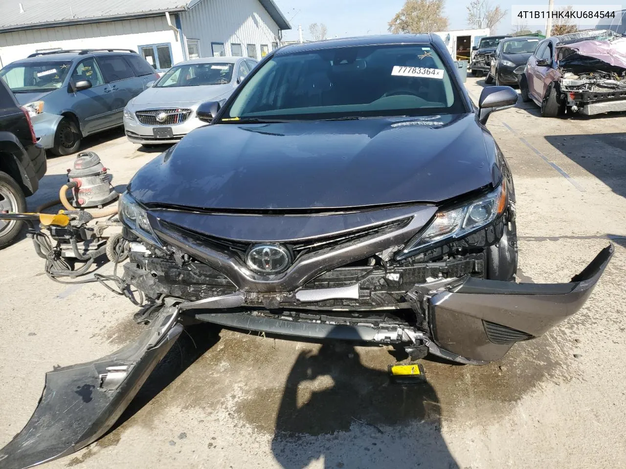 2019 Toyota Camry L VIN: 4T1B11HK4KU684544 Lot: 77783364