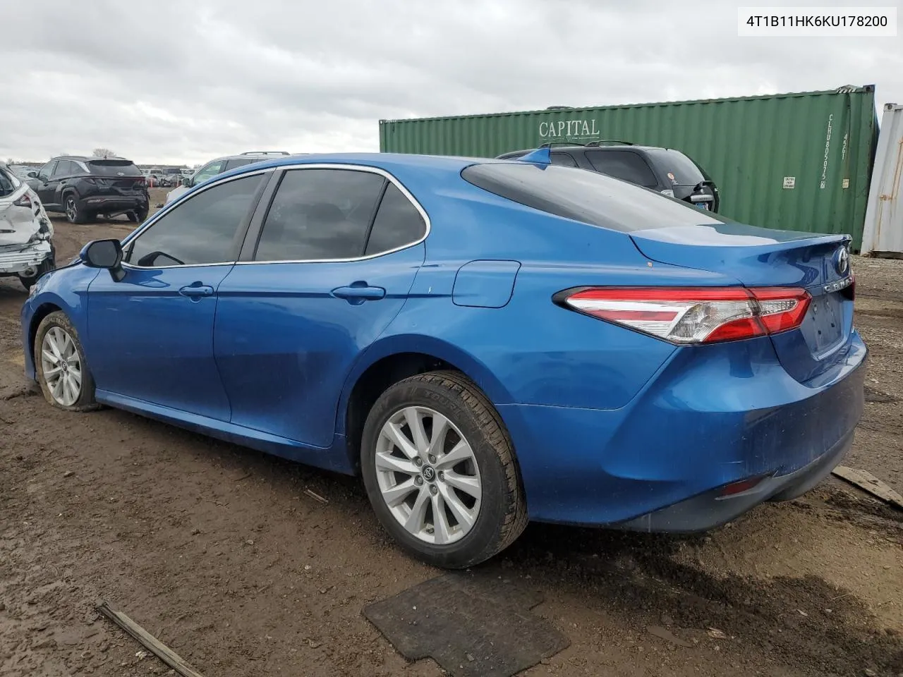 2019 Toyota Camry L VIN: 4T1B11HK6KU178200 Lot: 77793304