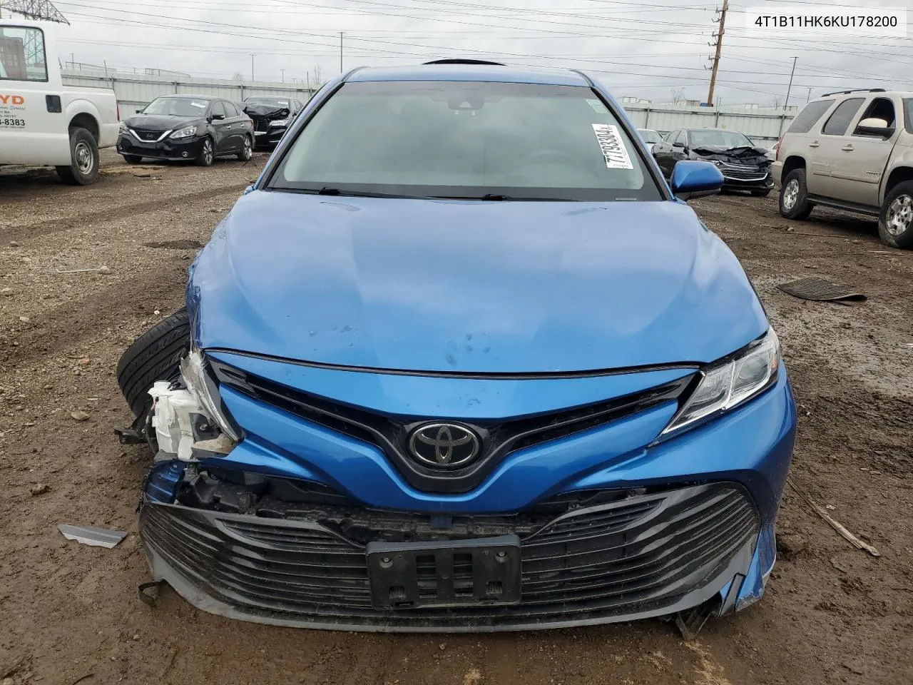 2019 Toyota Camry L VIN: 4T1B11HK6KU178200 Lot: 77793304