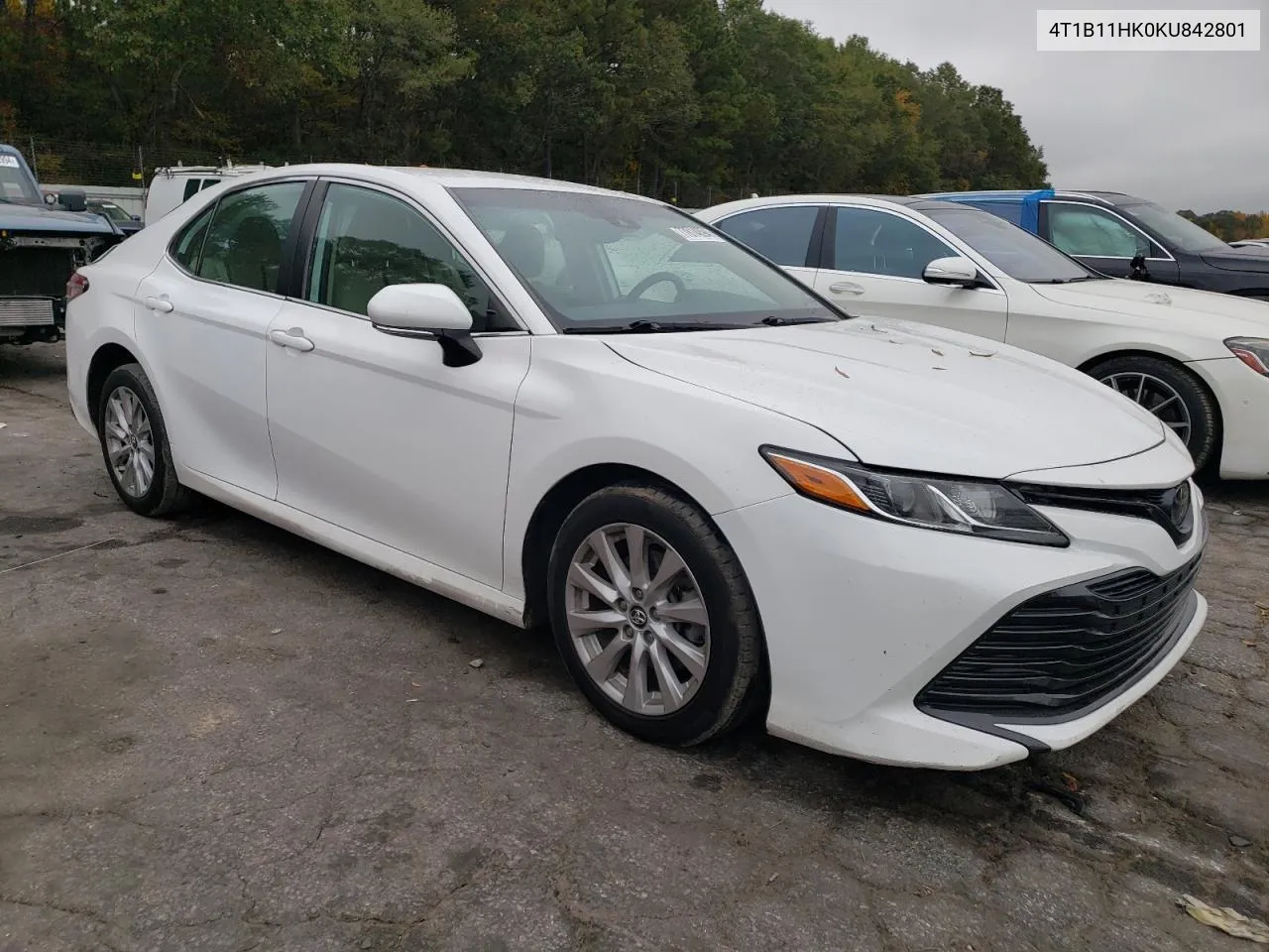 2019 Toyota Camry L VIN: 4T1B11HK0KU842801 Lot: 77814894