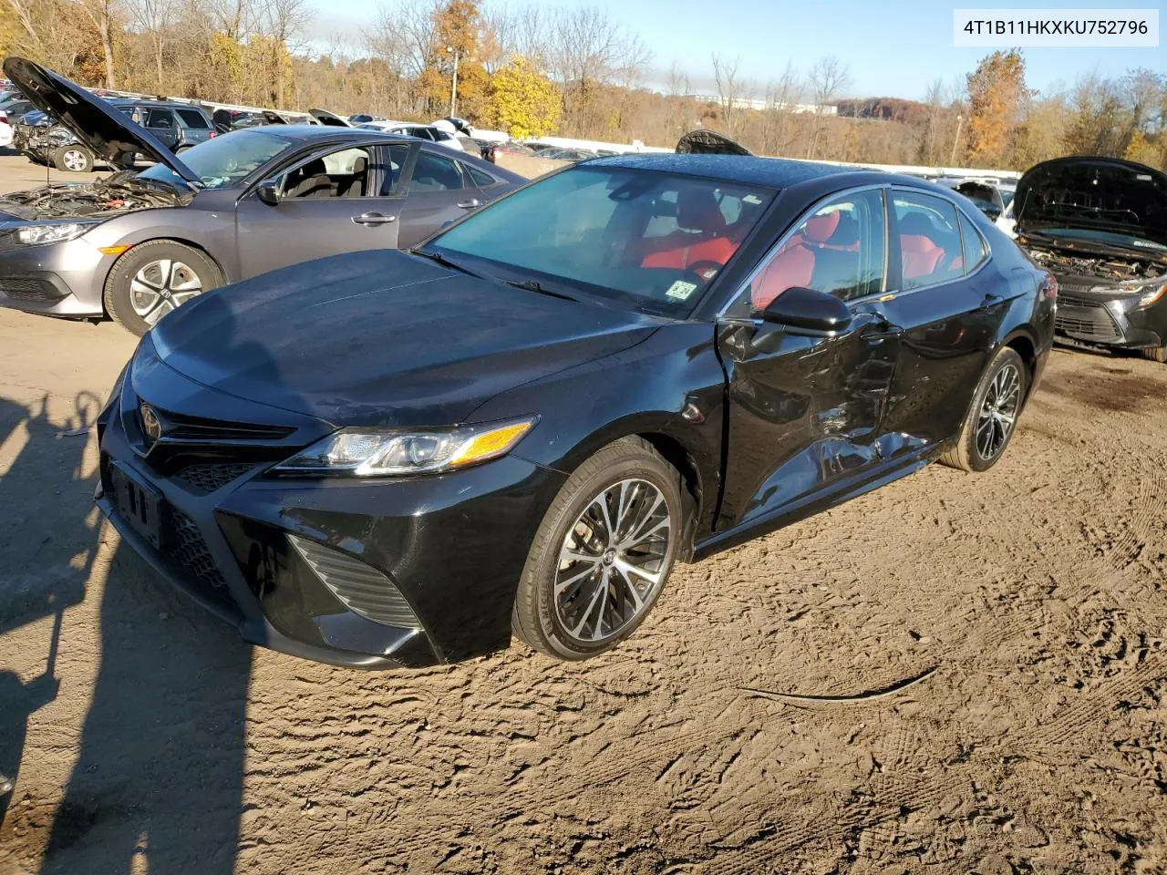 2019 Toyota Camry L VIN: 4T1B11HKXKU752796 Lot: 77837434