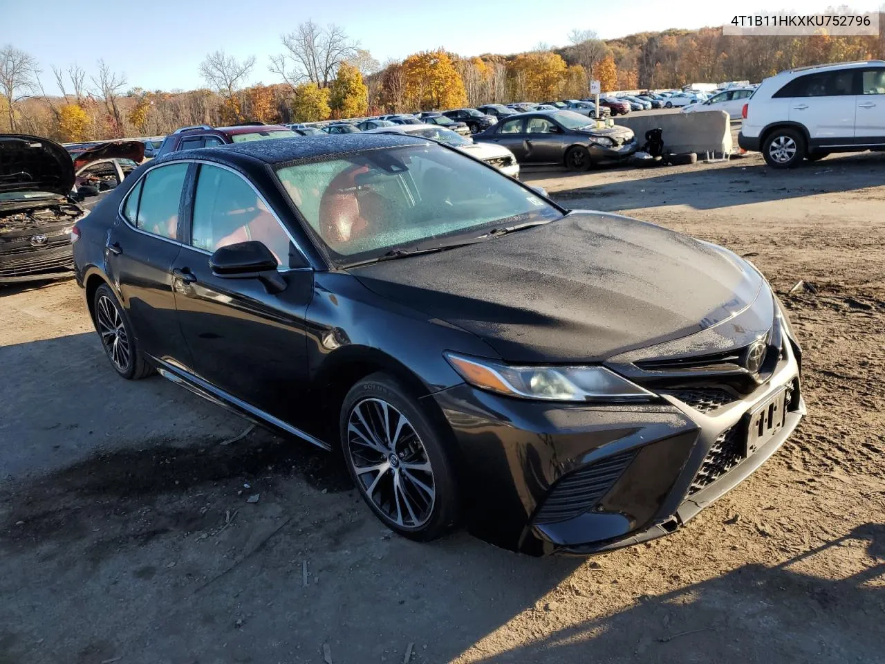 2019 Toyota Camry L VIN: 4T1B11HKXKU752796 Lot: 77837434