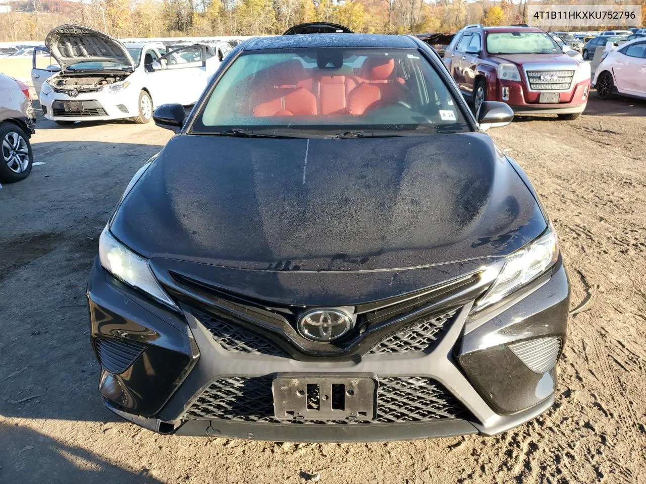 2019 Toyota Camry L VIN: 4T1B11HKXKU752796 Lot: 77837434