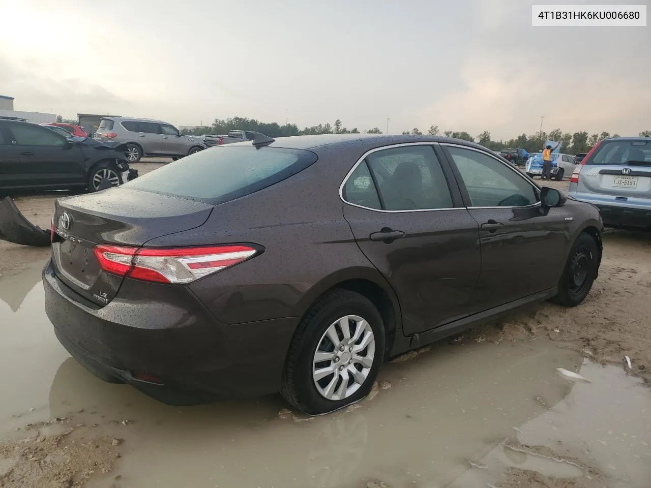 4T1B31HK6KU006680 2019 Toyota Camry Le