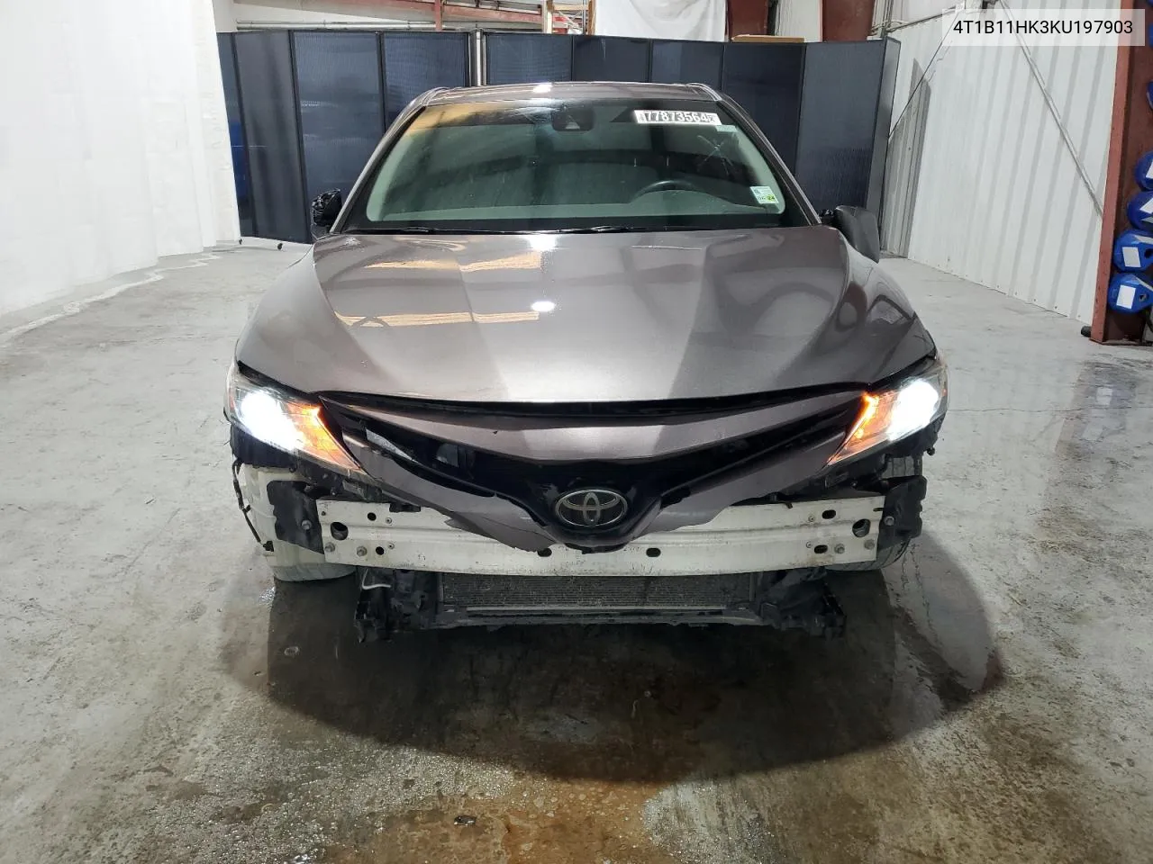 2019 Toyota Camry L VIN: 4T1B11HK3KU197903 Lot: 77873564