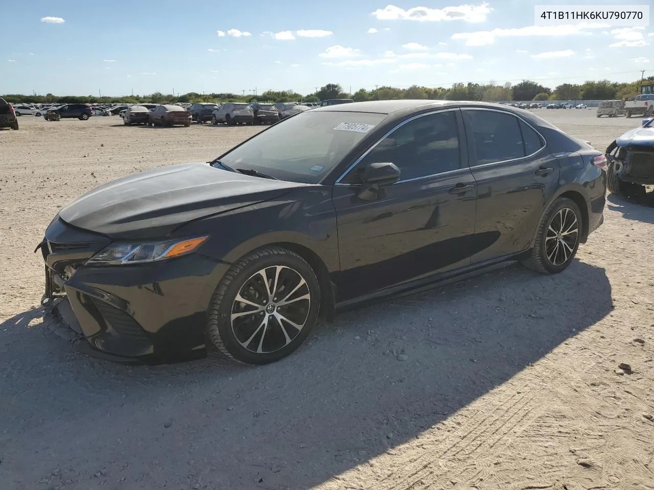 2019 Toyota Camry L VIN: 4T1B11HK6KU790770 Lot: 77905774