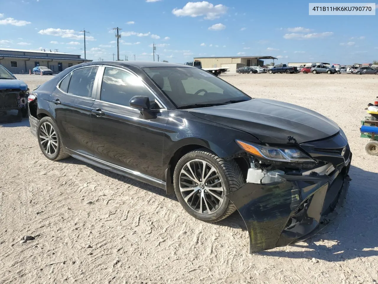 2019 Toyota Camry L VIN: 4T1B11HK6KU790770 Lot: 77905774