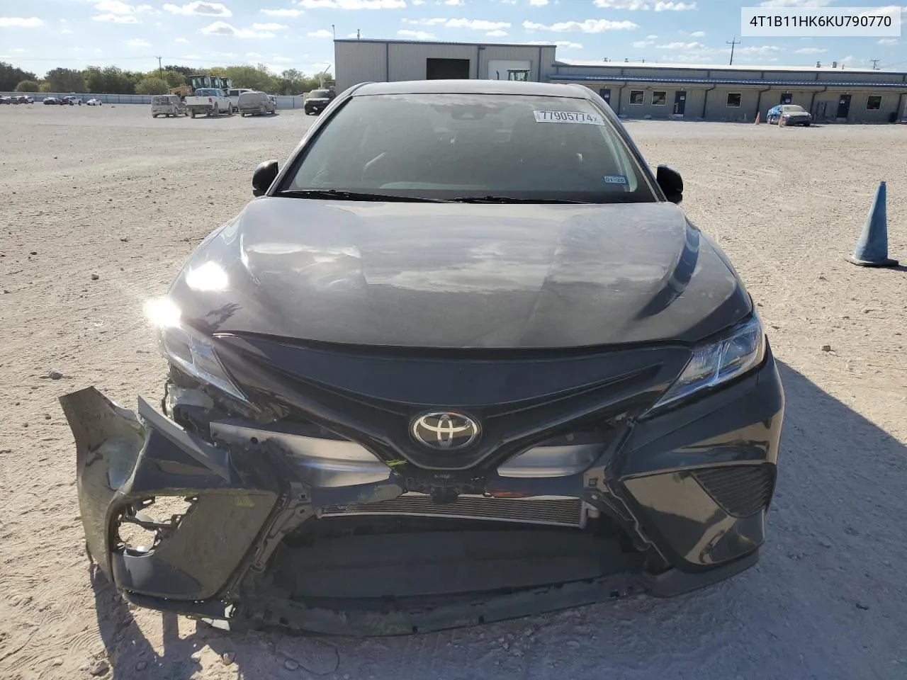 2019 Toyota Camry L VIN: 4T1B11HK6KU790770 Lot: 77905774