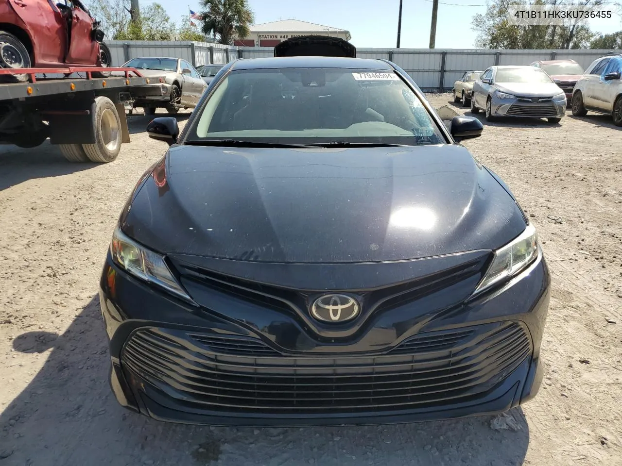 2019 Toyota Camry L VIN: 4T1B11HK3KU736455 Lot: 77946594