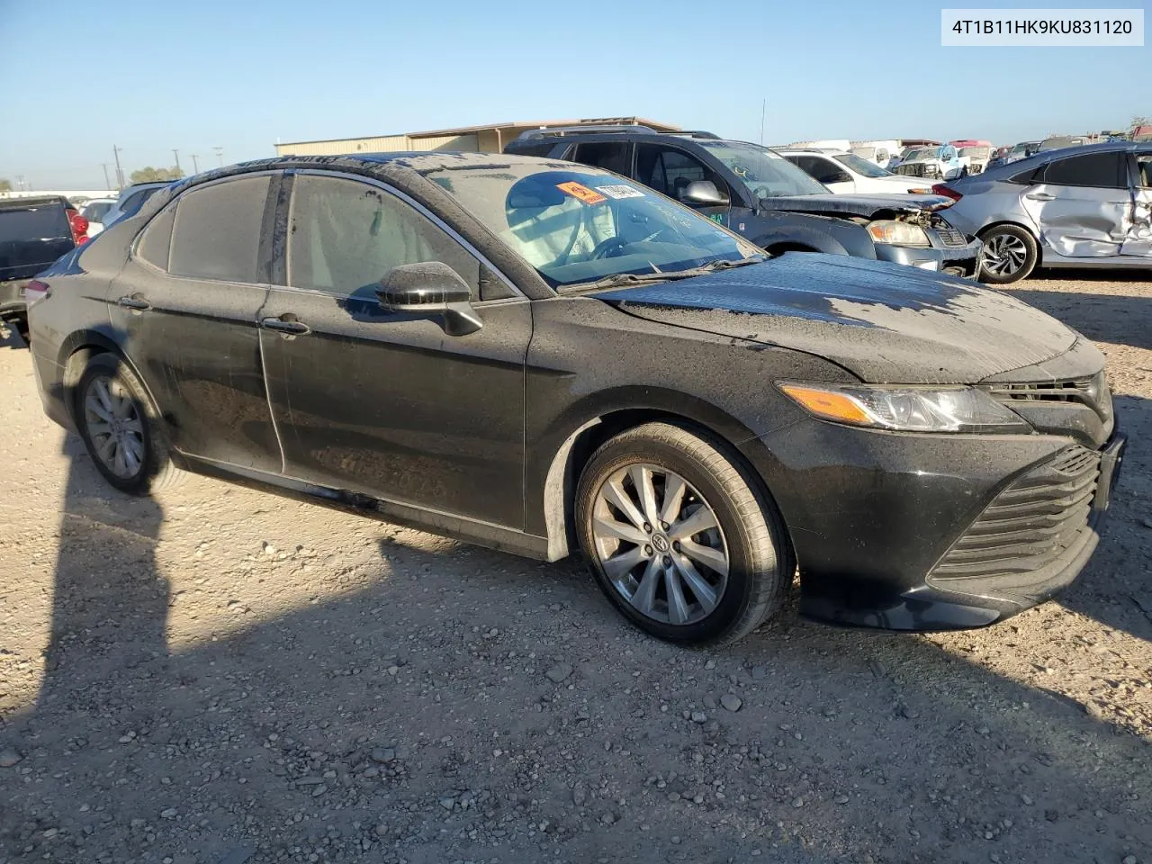 4T1B11HK9KU831120 2019 Toyota Camry L