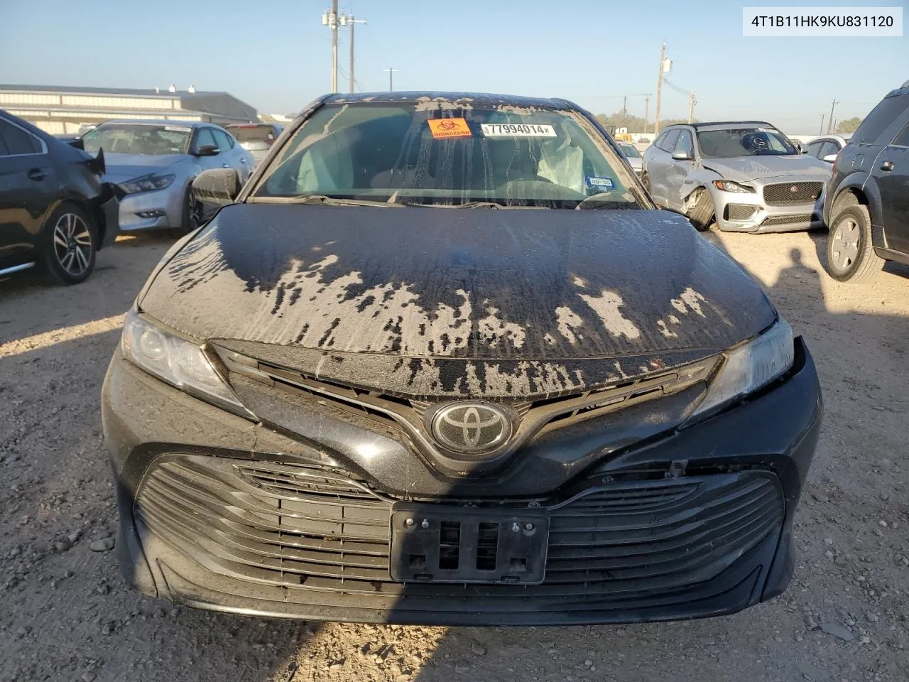 4T1B11HK9KU831120 2019 Toyota Camry L