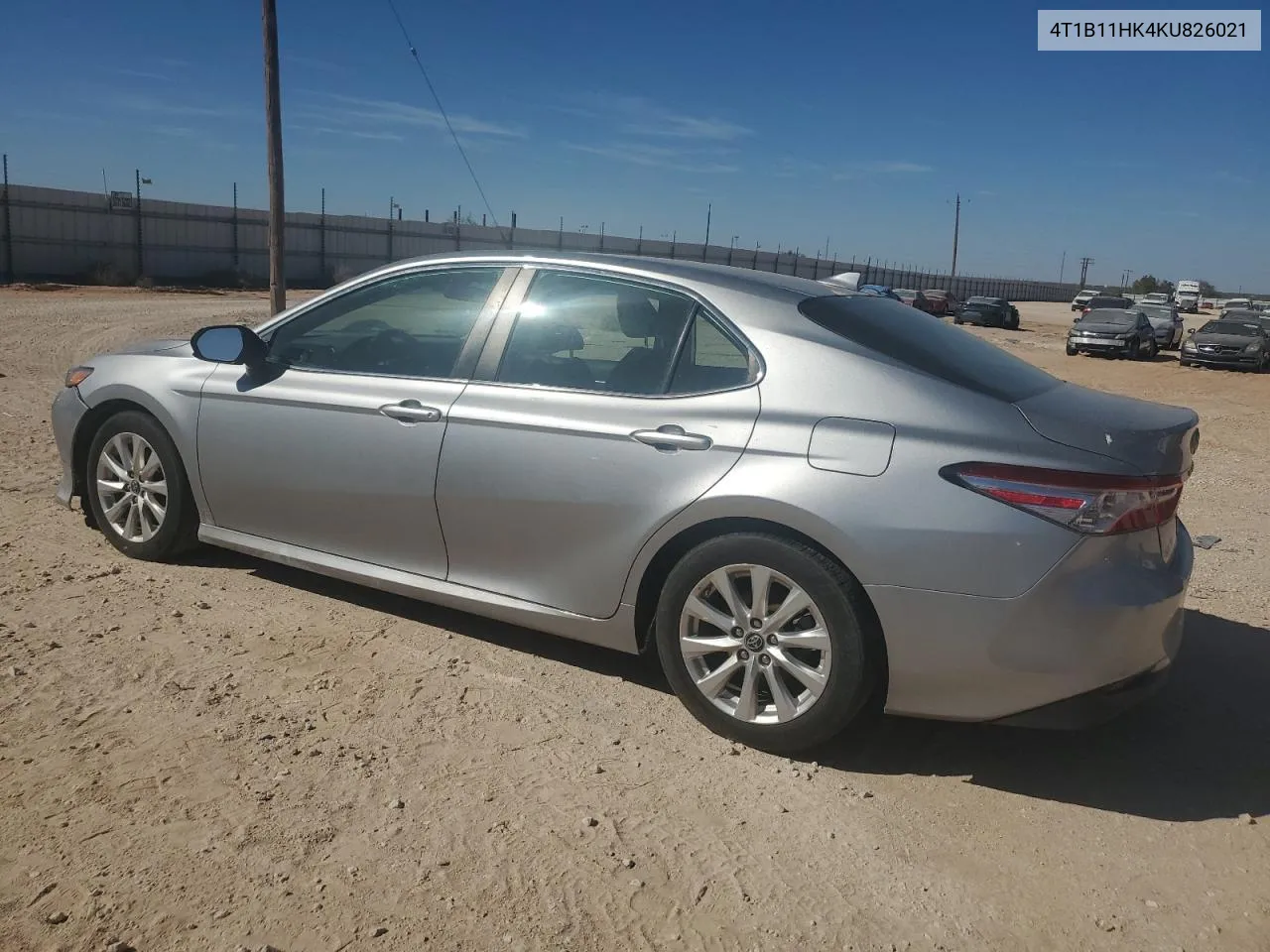 2019 Toyota Camry L VIN: 4T1B11HK4KU826021 Lot: 78105624