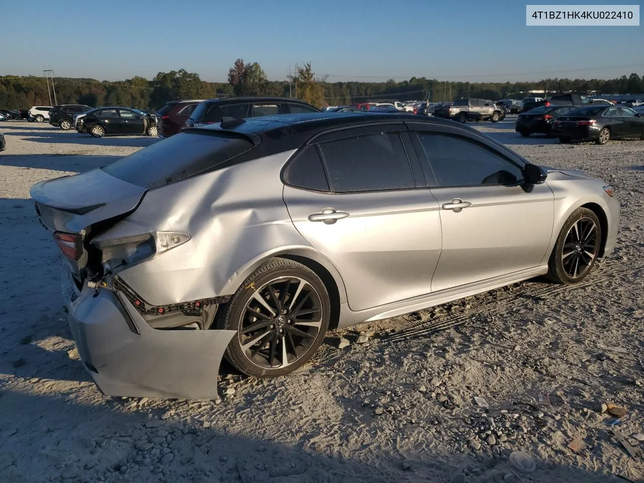 2019 Toyota Camry Xse VIN: 4T1BZ1HK4KU022410 Lot: 78160574