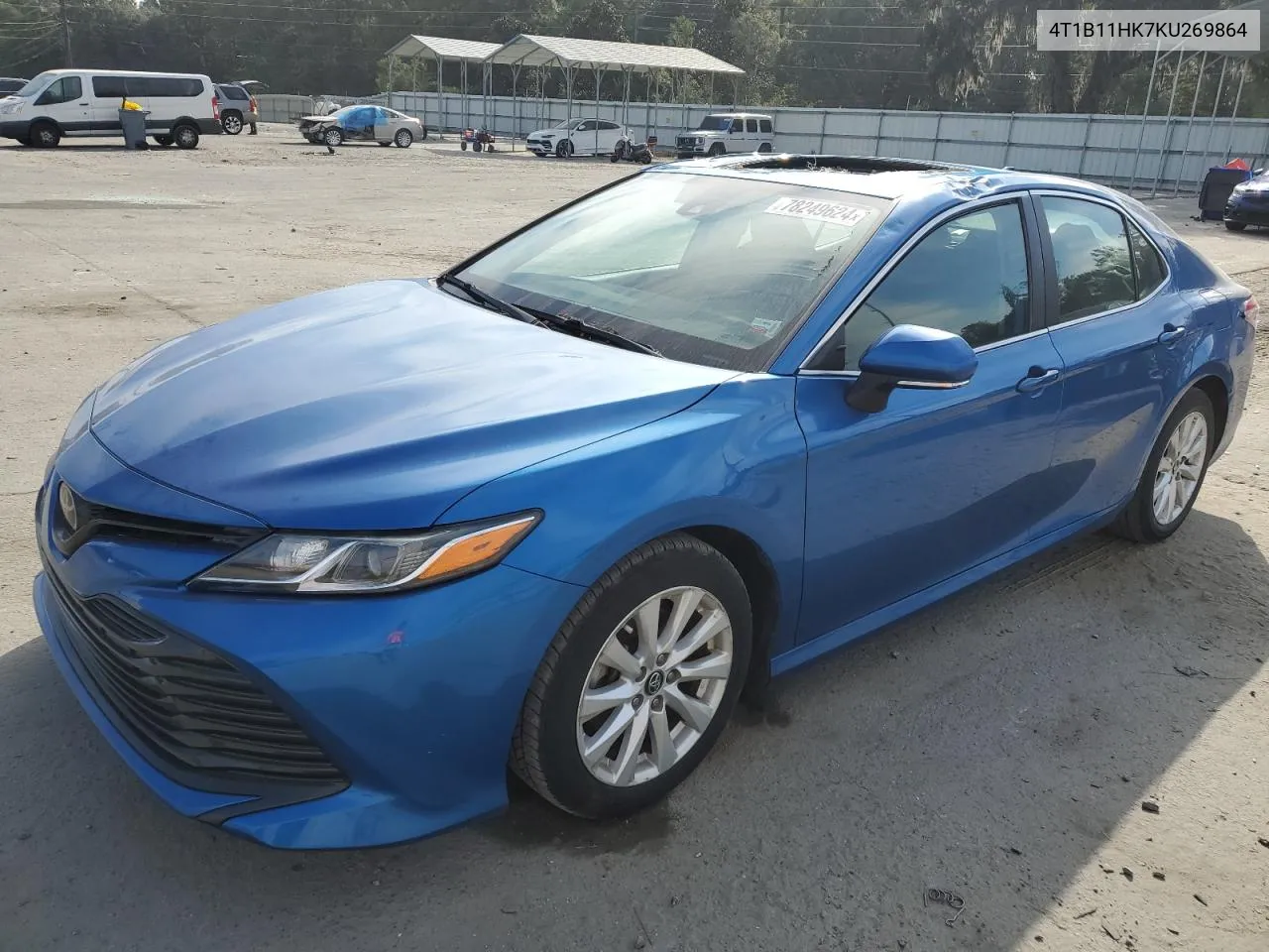 2019 Toyota Camry L VIN: 4T1B11HK7KU269864 Lot: 78249624