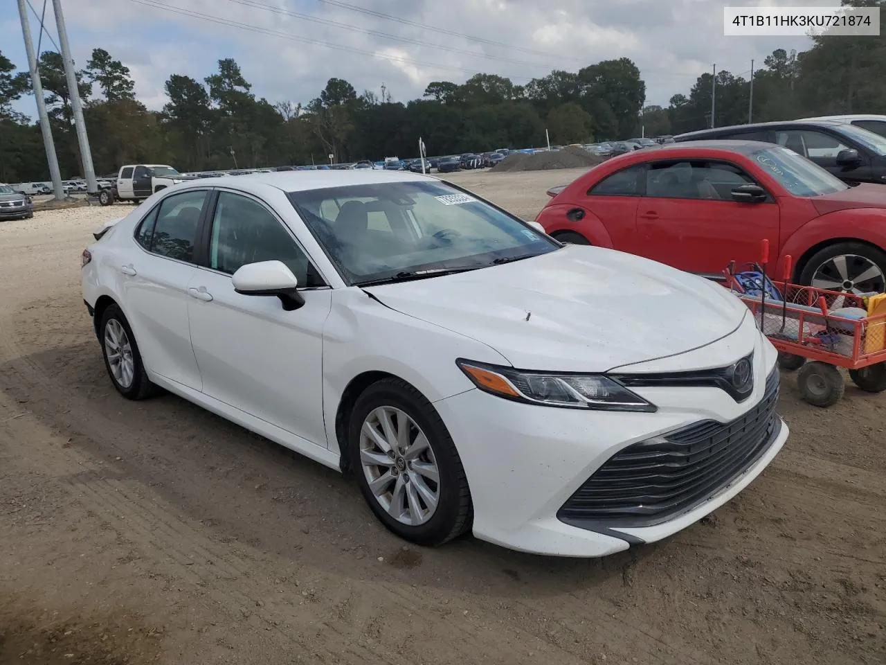 2019 Toyota Camry L VIN: 4T1B11HK3KU721874 Lot: 78253324