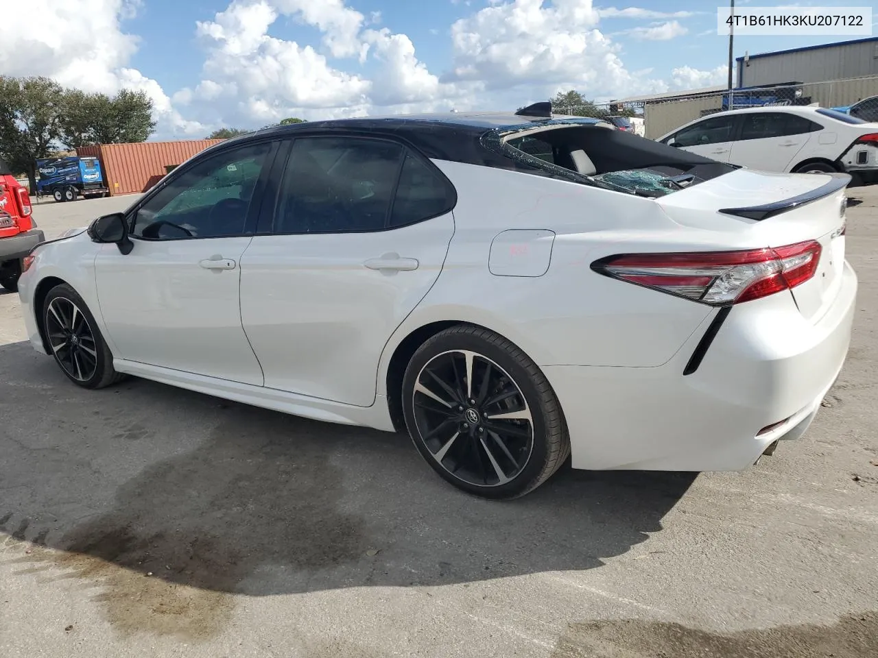 2019 Toyota Camry Xse VIN: 4T1B61HK3KU207122 Lot: 78261654