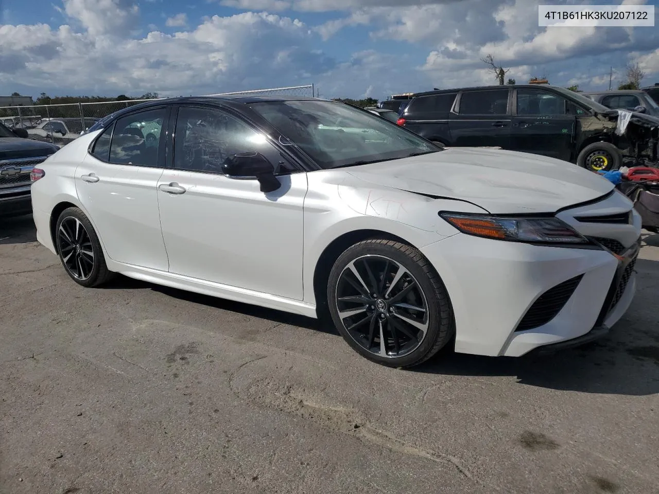 2019 Toyota Camry Xse VIN: 4T1B61HK3KU207122 Lot: 78261654