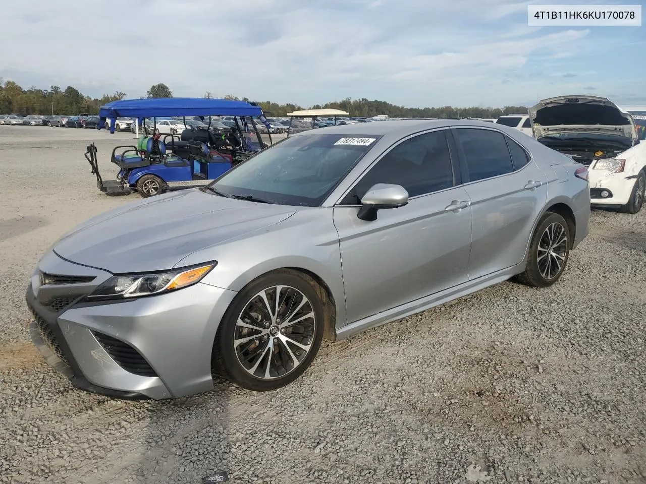 2019 Toyota Camry L VIN: 4T1B11HK6KU170078 Lot: 78317494