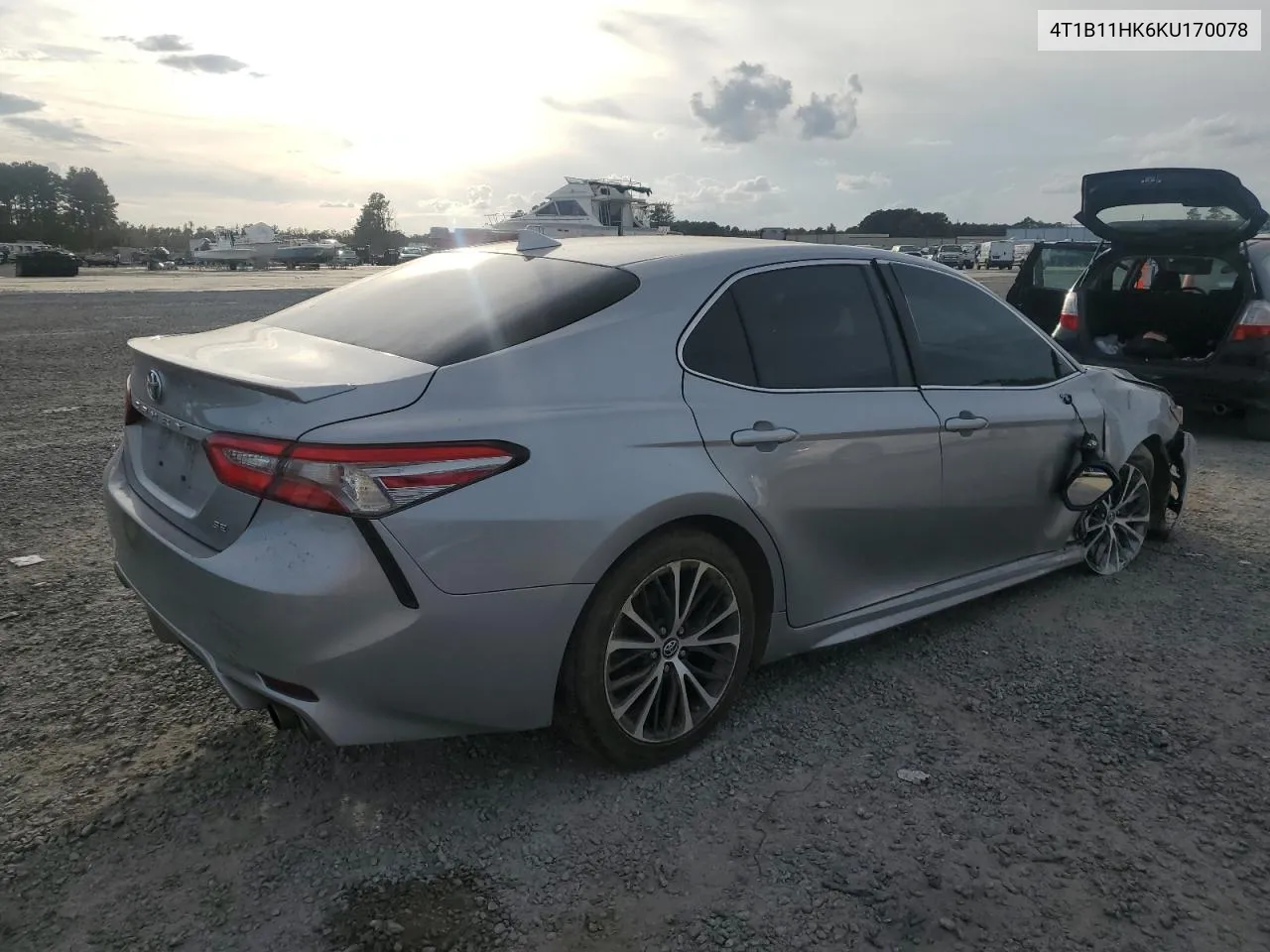 2019 Toyota Camry L VIN: 4T1B11HK6KU170078 Lot: 78317494