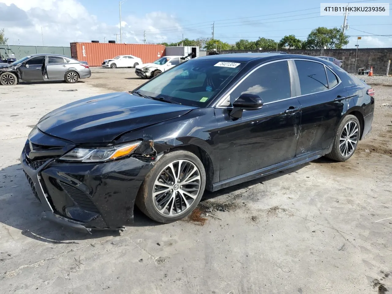 2019 Toyota Camry L VIN: 4T1B11HK3KU239356 Lot: 78401304