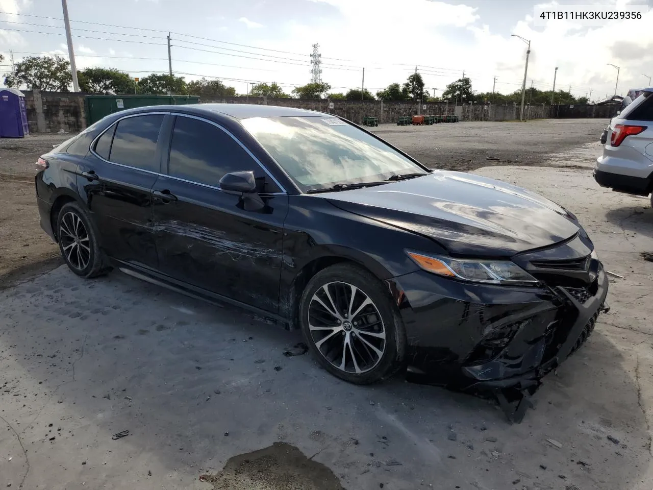 2019 Toyota Camry L VIN: 4T1B11HK3KU239356 Lot: 78401304