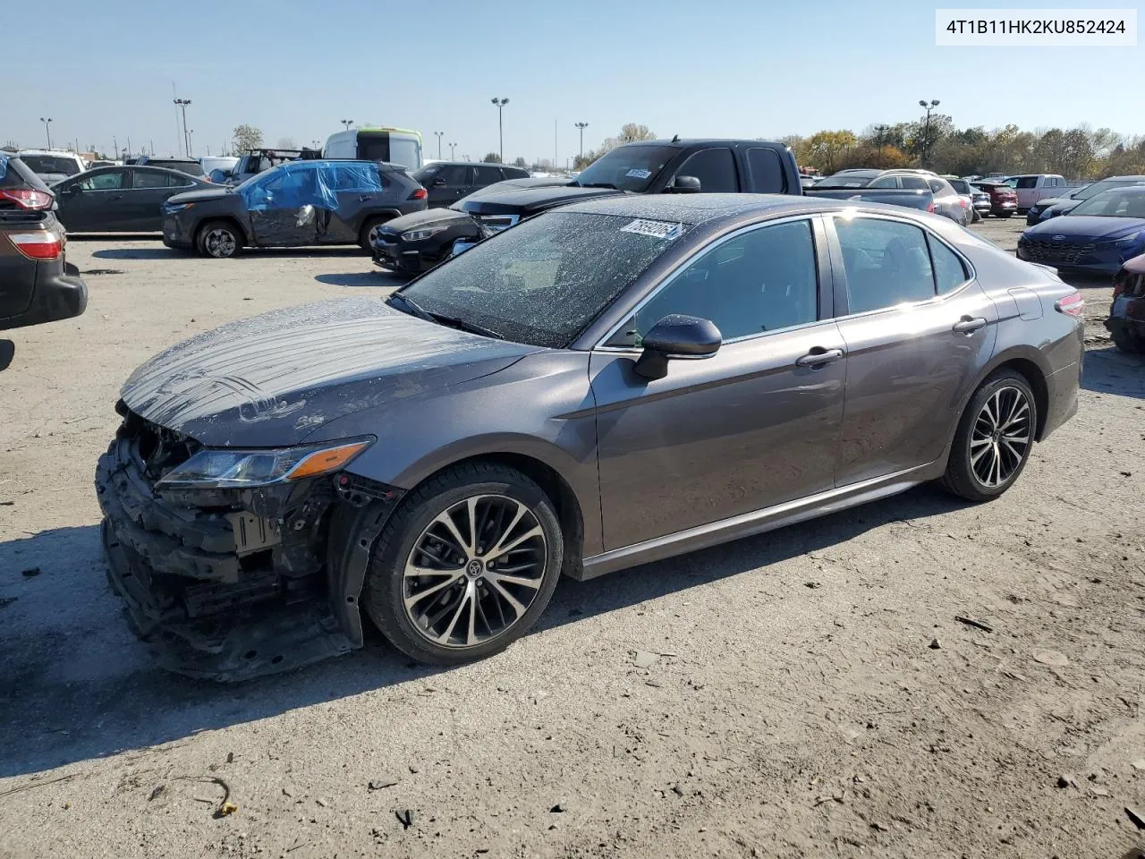 2019 Toyota Camry L VIN: 4T1B11HK2KU852424 Lot: 78592064