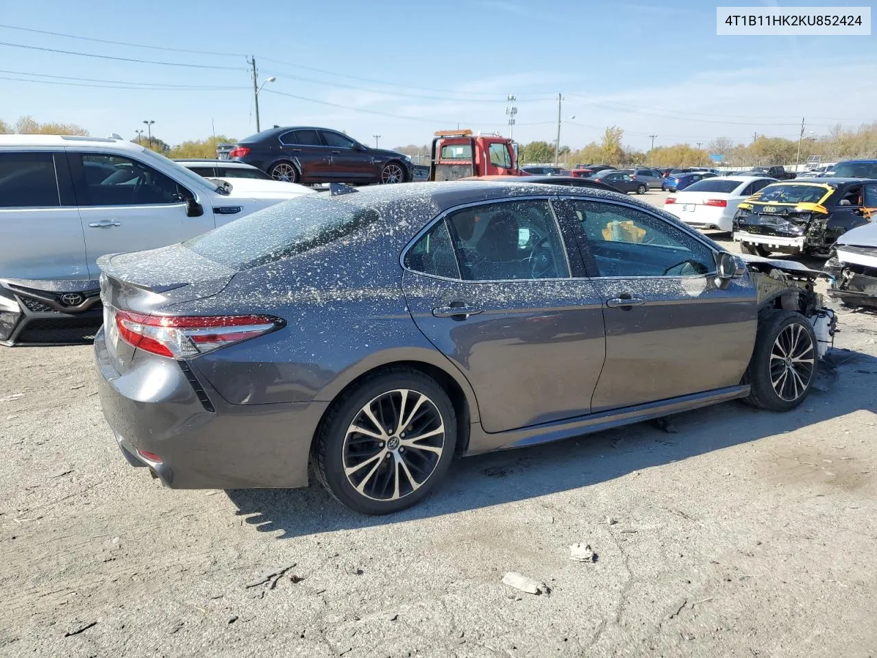 2019 Toyota Camry L VIN: 4T1B11HK2KU852424 Lot: 78592064