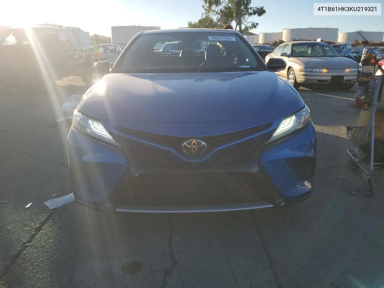 2019 Toyota Camry Xse VIN: 4T1B61HK3KU219321 Lot: 78637024