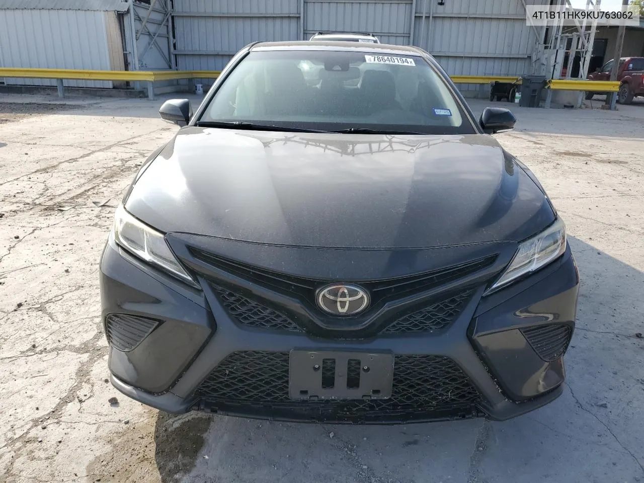 2019 Toyota Camry L VIN: 4T1B11HK9KU763062 Lot: 78640194