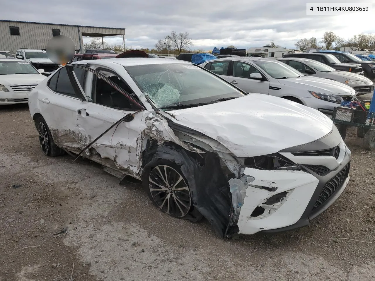 2019 Toyota Camry L VIN: 4T1B11HK4KU803659 Lot: 78704794