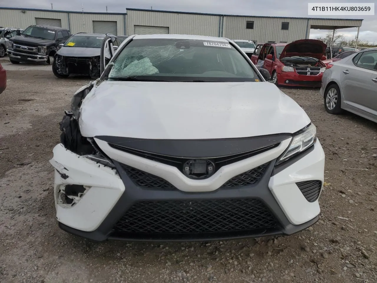 2019 Toyota Camry L VIN: 4T1B11HK4KU803659 Lot: 78704794