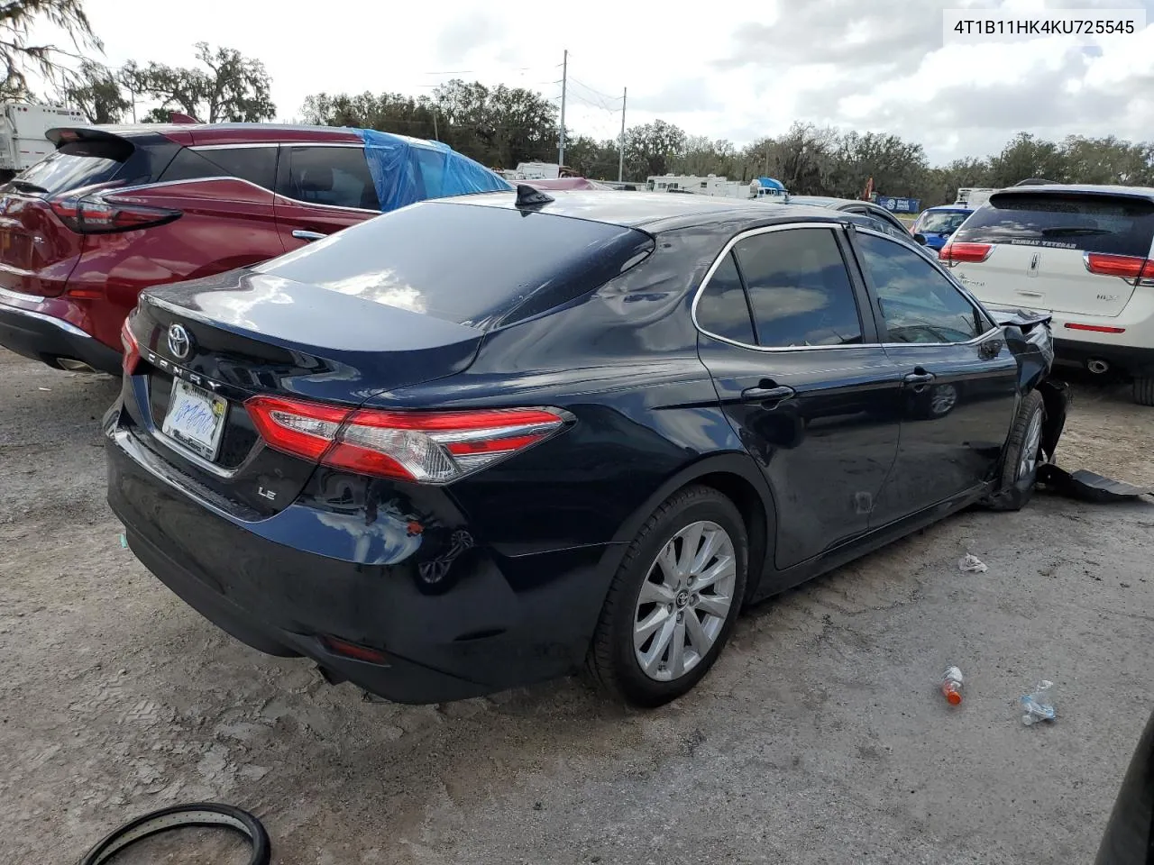 4T1B11HK4KU725545 2019 Toyota Camry L