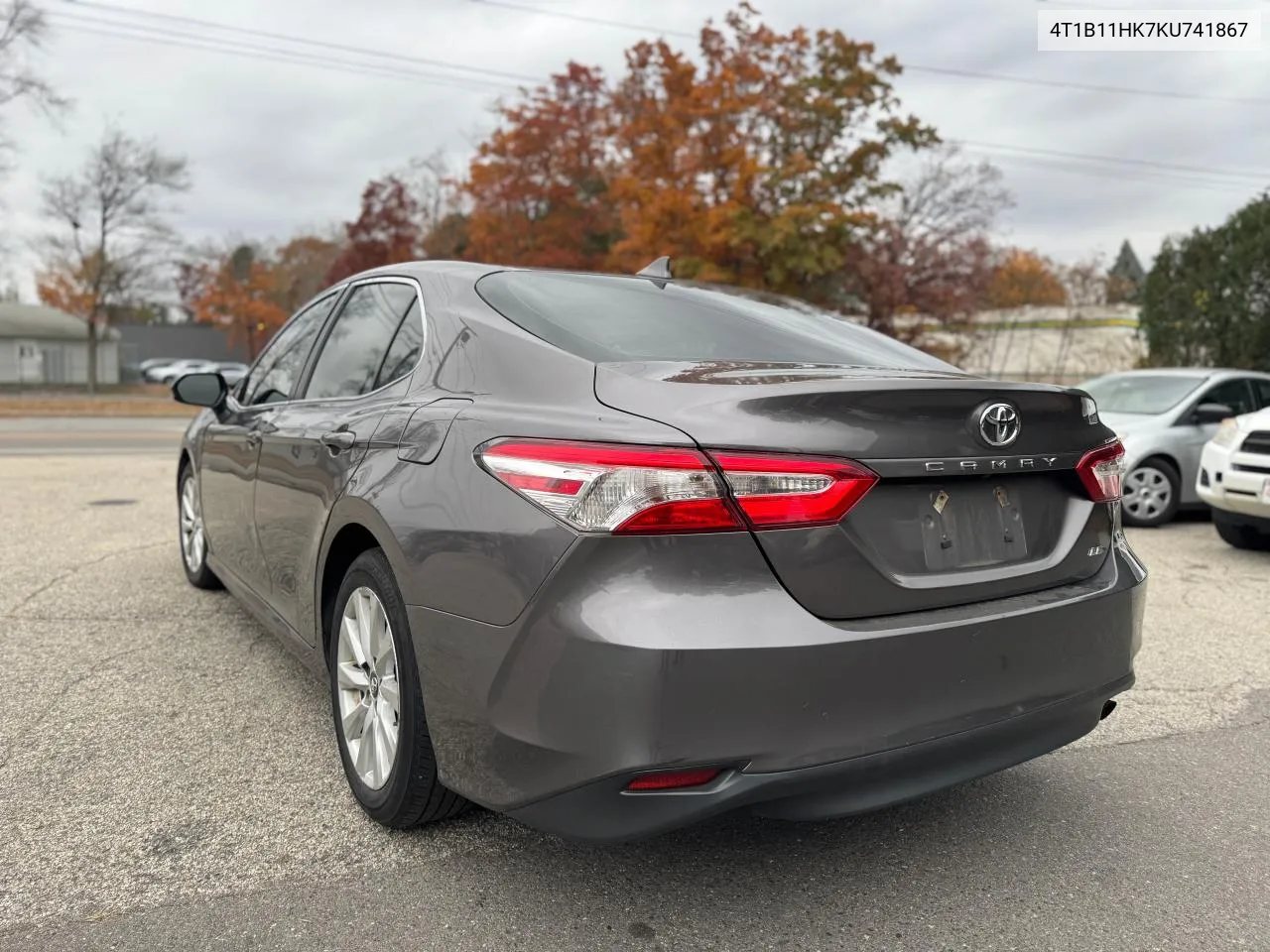 2019 Toyota Camry L VIN: 4T1B11HK7KU741867 Lot: 78743634