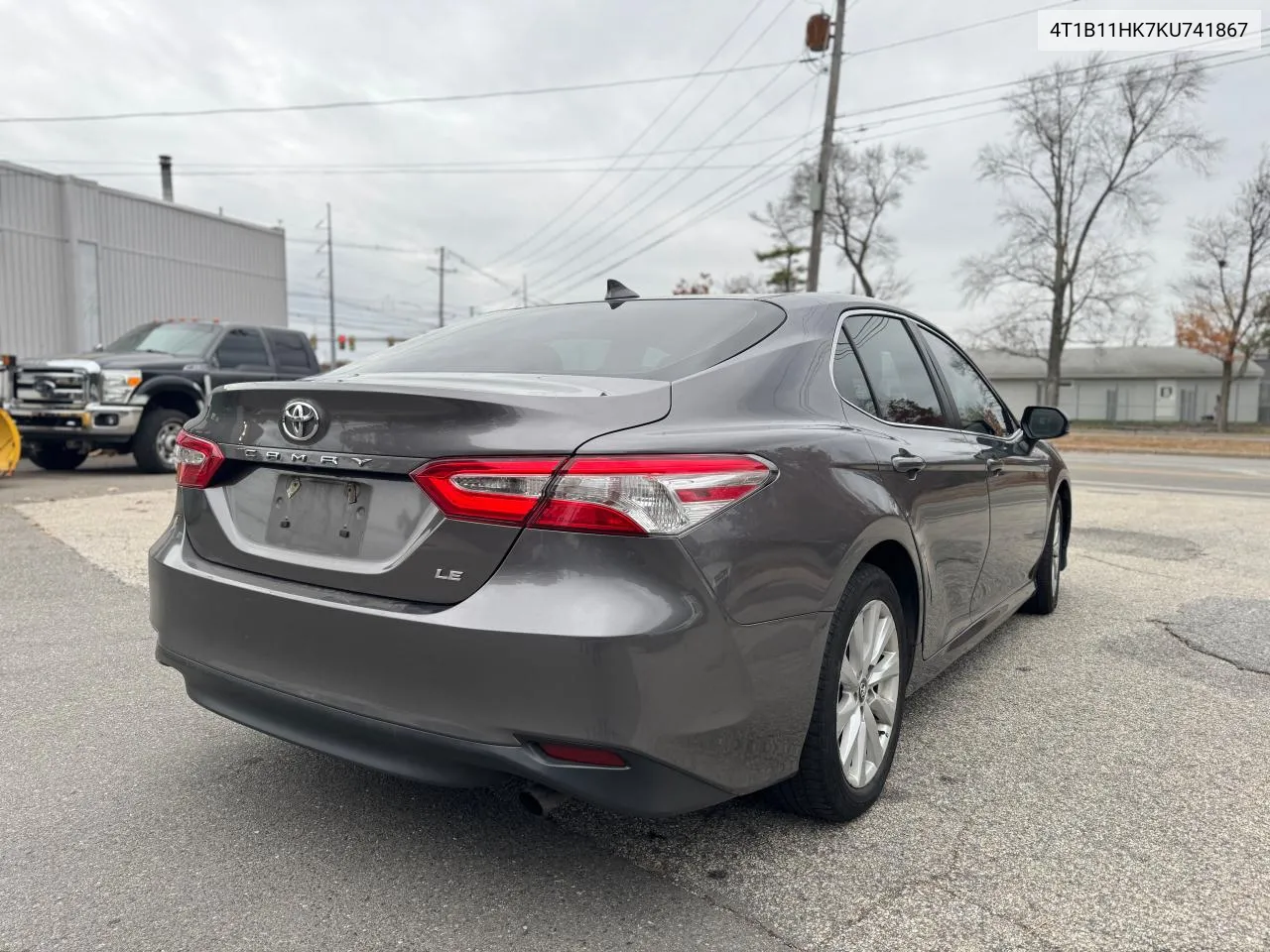 2019 Toyota Camry L VIN: 4T1B11HK7KU741867 Lot: 78743634