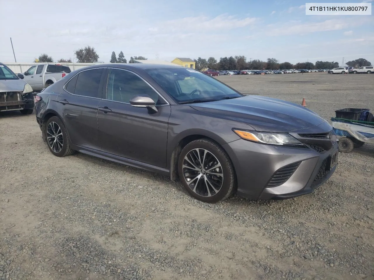 4T1B11HK1KU800797 2019 Toyota Camry L