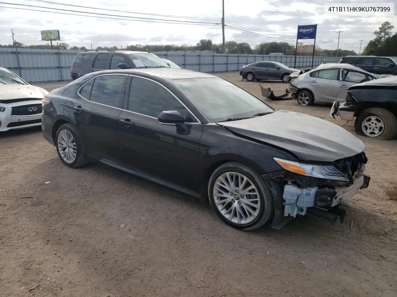 2019 Toyota Camry L VIN: 4T1B11HK9KU767399 Lot: 79044304