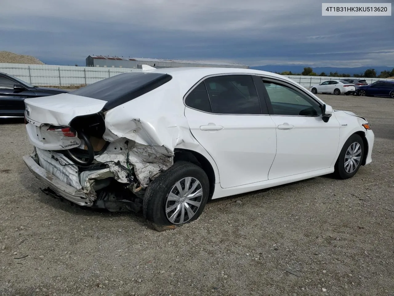 2019 Toyota Camry Le VIN: 4T1B31HK3KU513620 Lot: 79141004