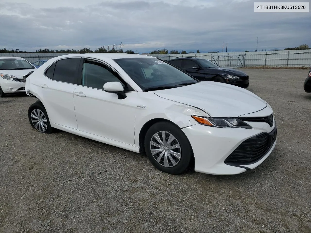 2019 Toyota Camry Le VIN: 4T1B31HK3KU513620 Lot: 79141004