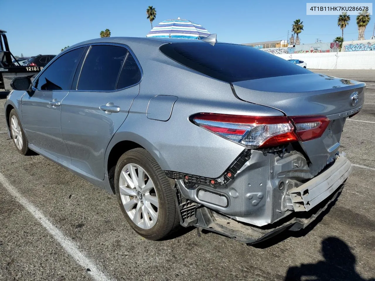 2019 Toyota Camry L VIN: 4T1B11HK7KU286678 Lot: 79207624