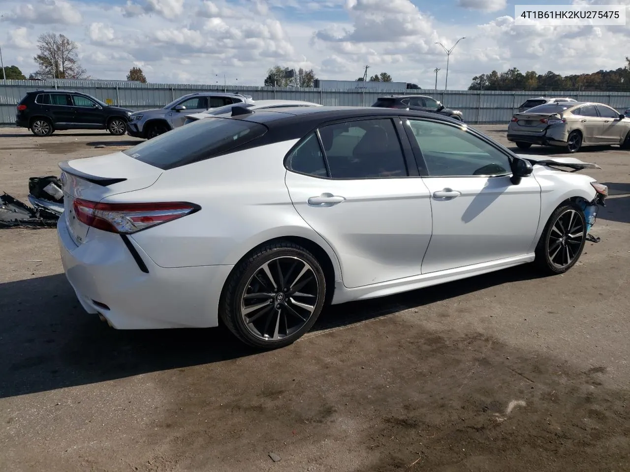 2019 Toyota Camry Xse VIN: 4T1B61HK2KU275475 Lot: 79388954