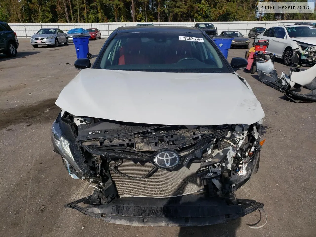 2019 Toyota Camry Xse VIN: 4T1B61HK2KU275475 Lot: 79388954