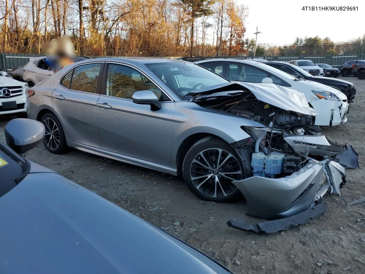 2019 Toyota Camry L VIN: 4T1B11HK9KU829691 Lot: 79421754